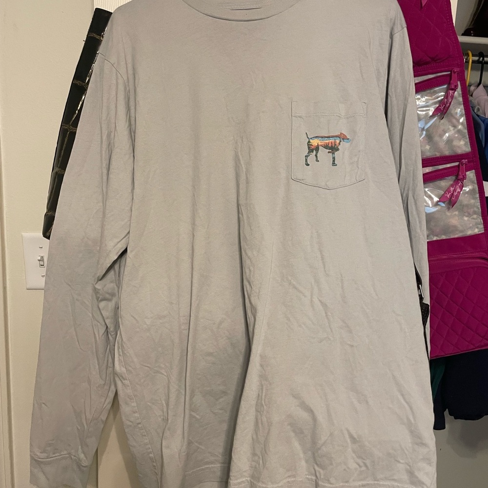 Patagonia Gray Long Sleeve Tee